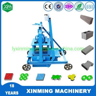 Muitipurpose Qmr2-45 Egg Laying Block Machine Brick Block Making Machine