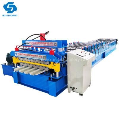 Roof Sheet Roll Forming Machine Roof Profile Sheet Roll Forming Machine Roof Use Double Layer Corrugated Sheet Machine
