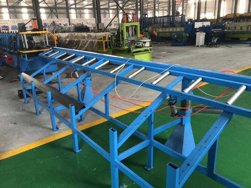 Fully Automatic Steel Upright Post Storage for Supermarket Shelves Rack System Roll Forming Machine