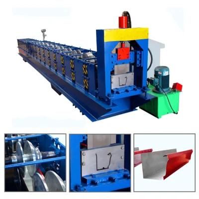 Xn Rain Gutter Machine Half Round Pipe Roll Forming Machine