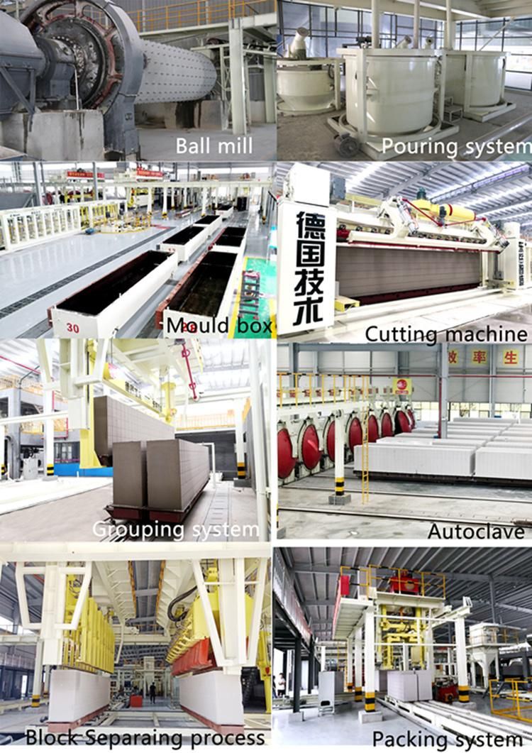 AAC Plant Cutting Machine Light Weight Concrete Block Machine