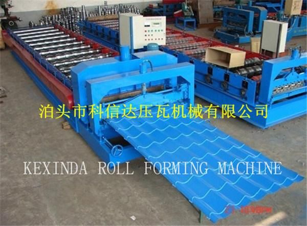 PPGI Glazed Tile Roof Panel Machinery