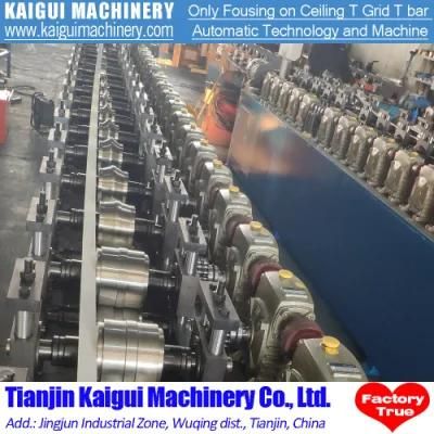 Galvanized Ceiling T Bar T Roll Forming Machine Prices