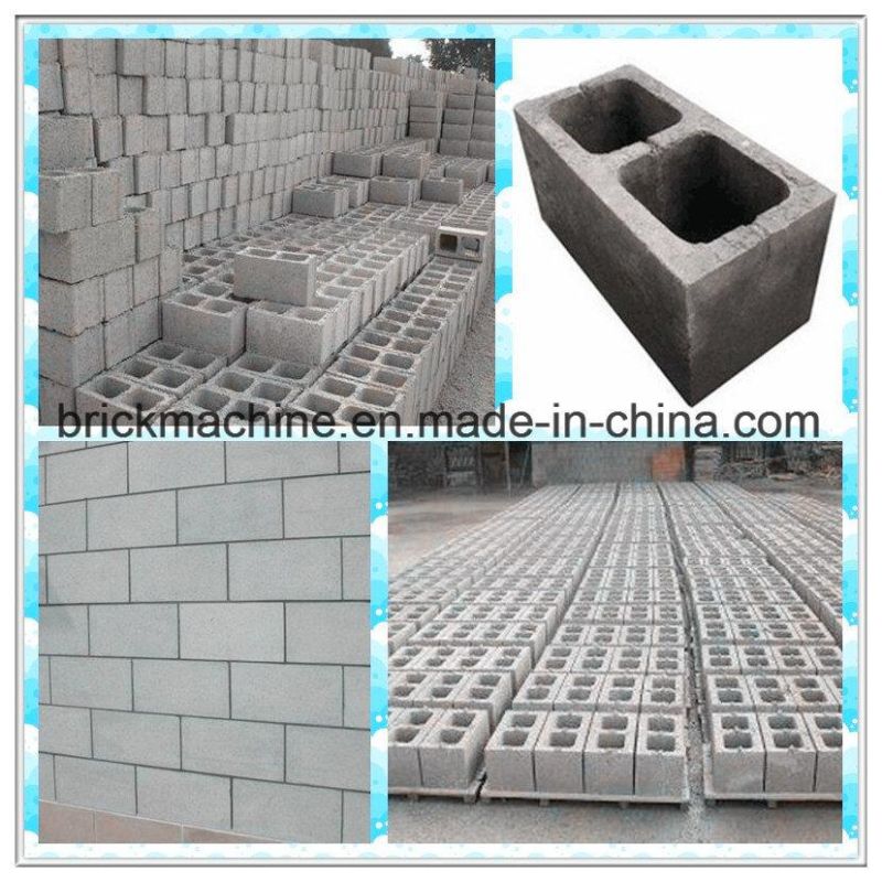 Qmy4-45 Mobile Concrete Block Making Machine Hollow Block Machinery