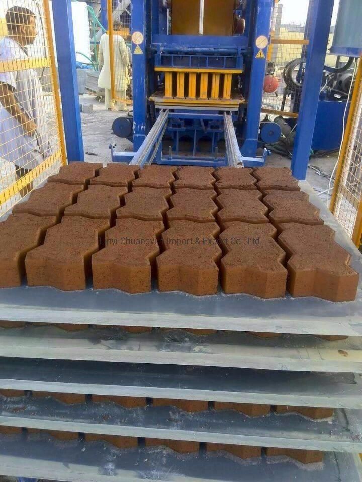 Qt4-15 Automatic Brick Making Machine China Cement Blocks Making Plant Pavement Blocks Machine