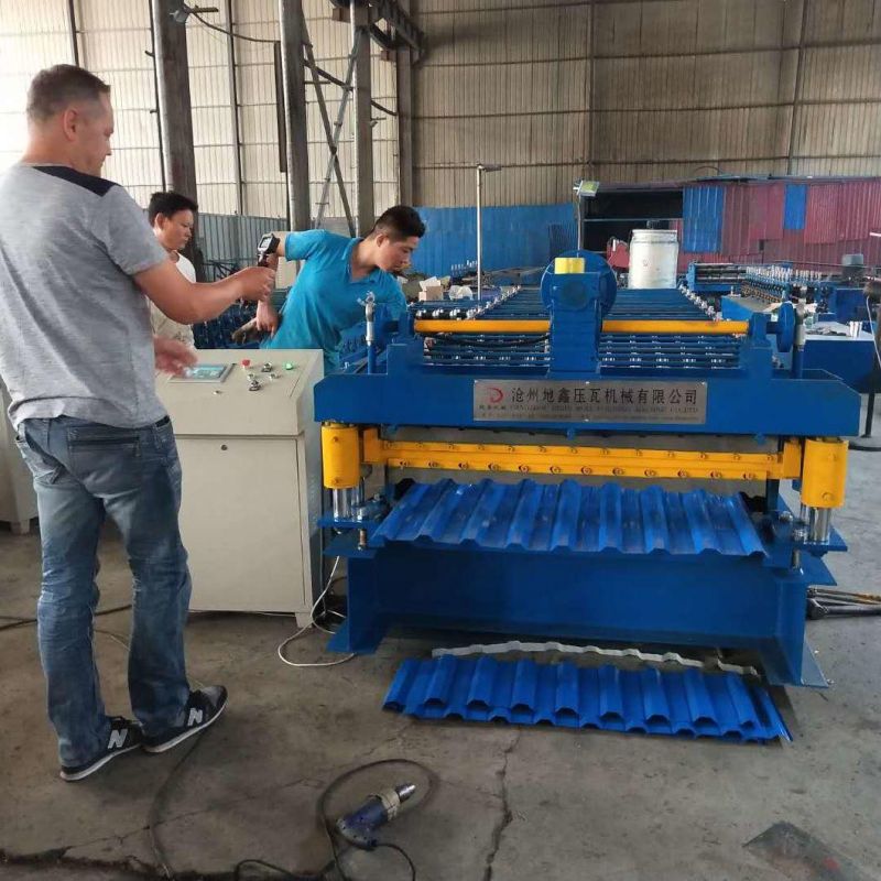 Dx Trapezoidal Ibr Roof Sheet Forming Machine/Iron Sheet Making Machine