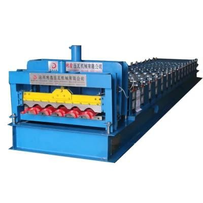 Color Steel Sheet Roof Panel Double Layer Roll Forming Machine