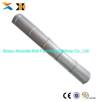 Galvanized Roof Sheet Metal Ridge Cap Step Tile Making Machinery