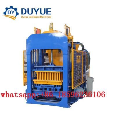 High Quality Qt6-15 Fully Automatic Block Making Machine in Africa, Automatic Brick Paving Machine, Brick Machine Production Line