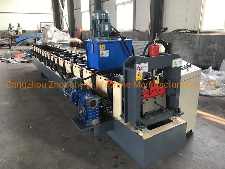 Glazed Metal Roof Ridge Cap Cold Roll Forming Machine Production Line