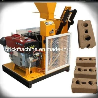 Hr1-25 Lego Hydraulic Clay Soil Interlocking Brick Making Construction Machine