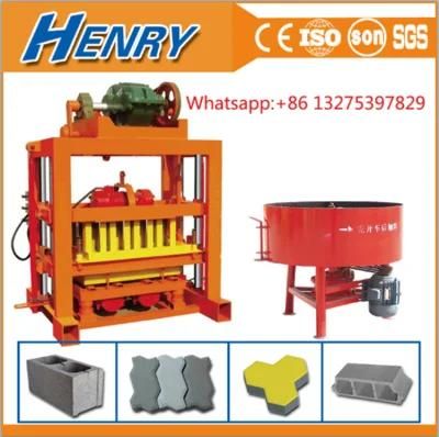 German Concrete Hollow Block and Brick Paver Moulding Machine Price