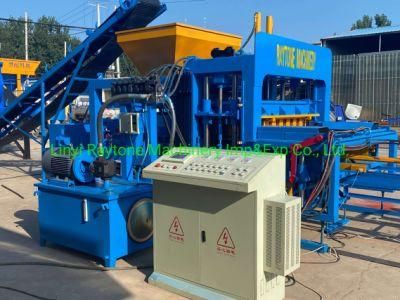 Qt12-15 Fully Automatic Hollow Paver Block Pressing Machine