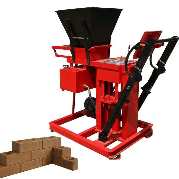 Qt2-25 Diesel Earth Clay Mud Eco Brick Machine in Nigeria