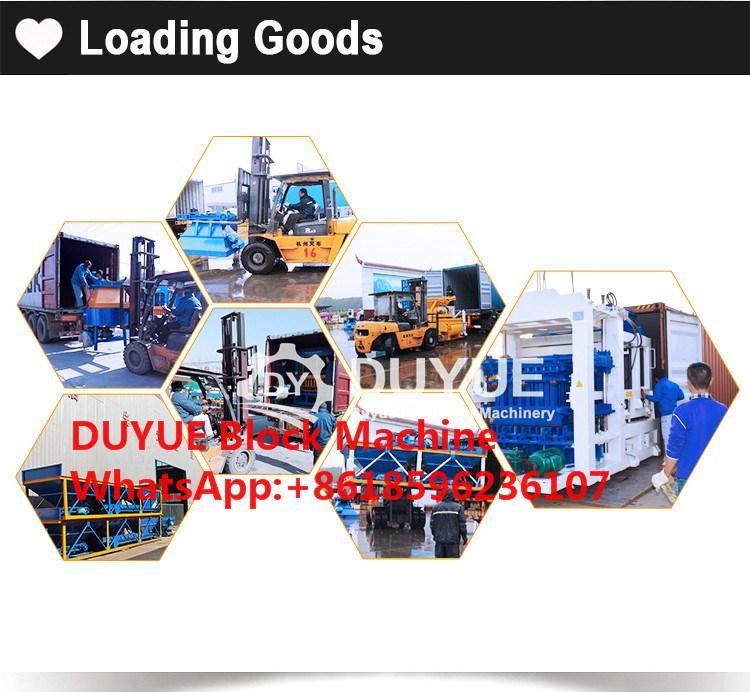 Qt40-1 Fly Ash Brick Making Machine in Africa