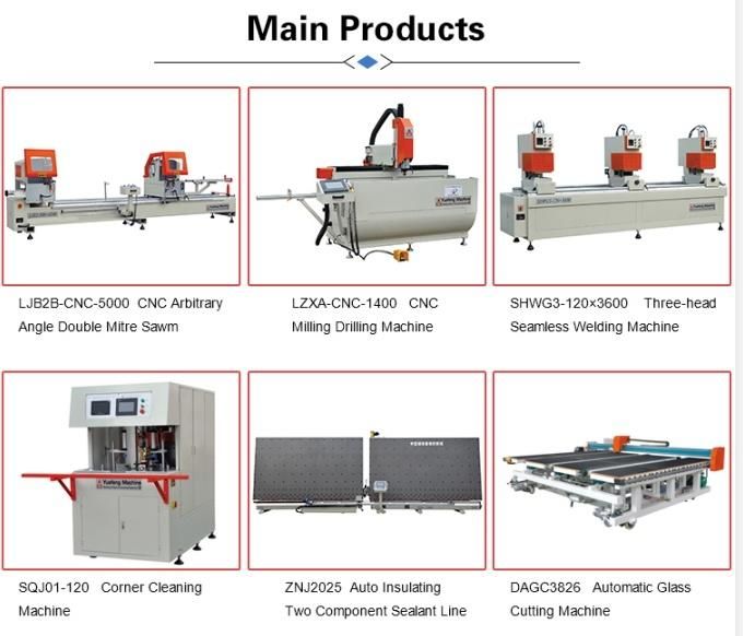 CNC Welding and Cleaning Production Machine for UPVC Window and Door