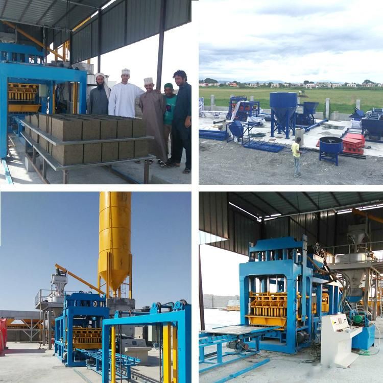 Qt12-15 Automatic Cement Block Moulding Machine with SGS