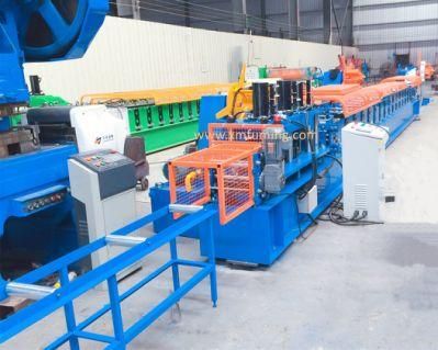 Roof Gi, Cold Rolled Steel Container Gutter Machine Roller Former