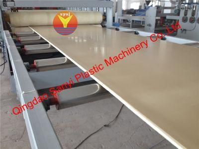 PVC Construction Formwork Making Machine/Plastic Extruder