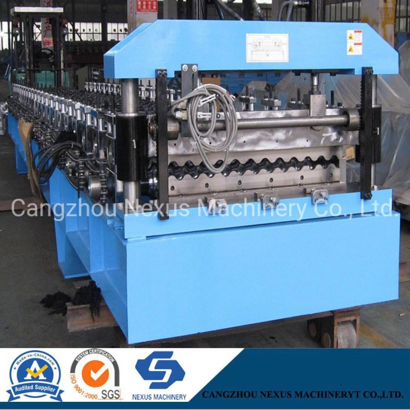 Galvanized Aluminum Corrugated Steel Sheet Making Machine