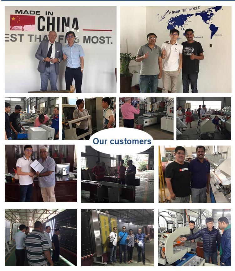 Jinan China UPVC Windows Single Head Welding Machine Operation