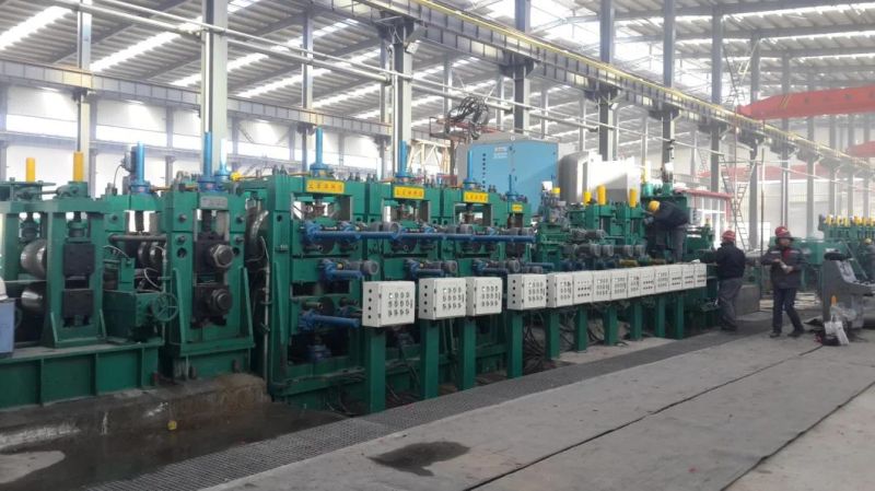 Customized High Frequency Carbon Steel / Iron/ERW Tube Square Round Hollow Pipe Roll/Roller Forming Making Welding/Weled Mill Machinery Production Line