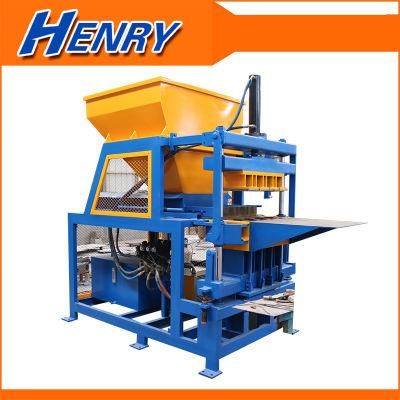 Hr4-10 Lego Bricks Machine Soil Cement Interlocking Brick Making Machine#Brick Machine