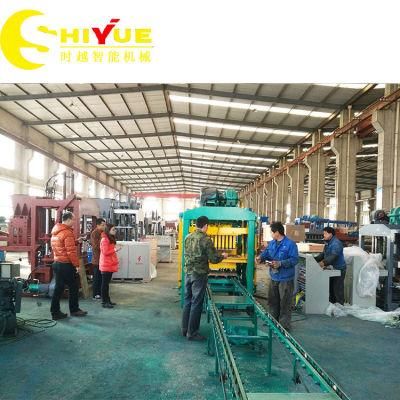 Qtj4-25 Semi Automatic Concrete Hollow Block Making Machines