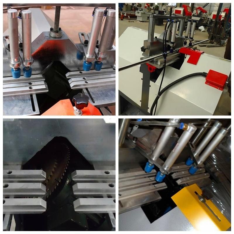UPVC Plastic Window Door Machine Glazing Bead Cutting Saw