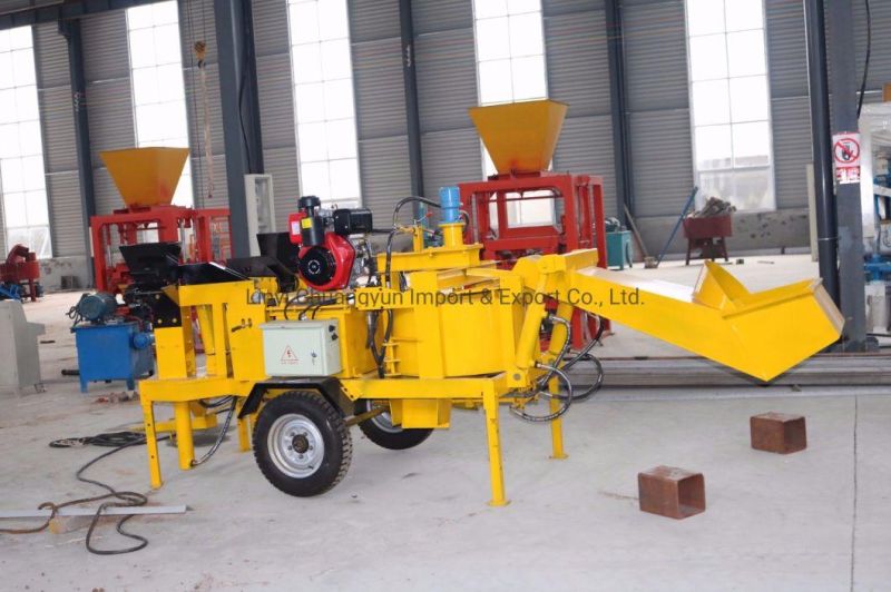 M7mi hydraulic Interlocking Hydraform Brick Making Machine Price Mobile Brick Machine