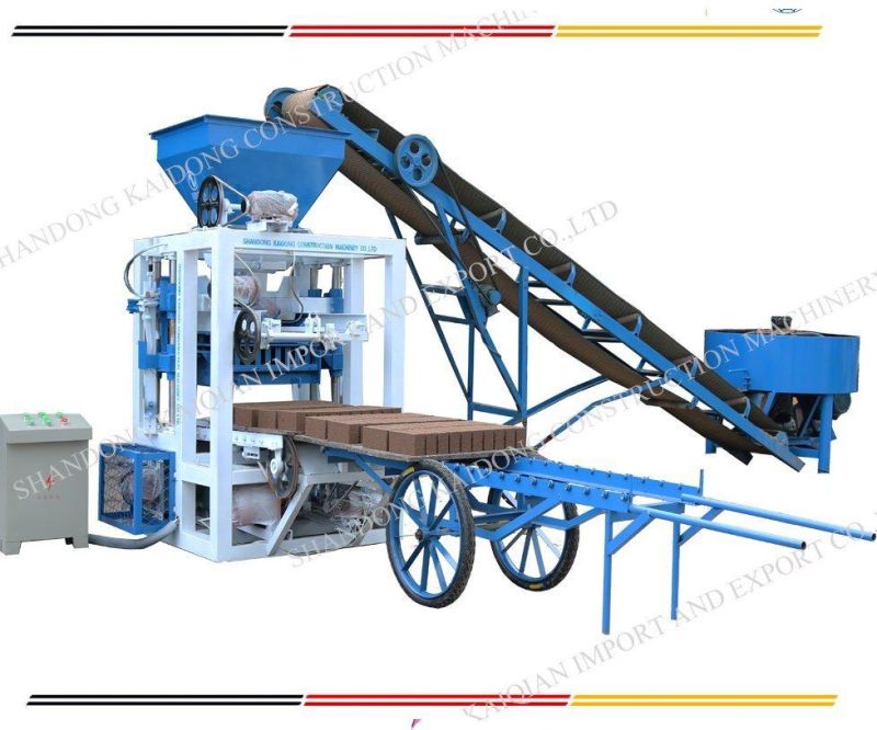 Factory Sale Semi-Automatic Cement Concrete Hollow Brick Block Making Machine Price