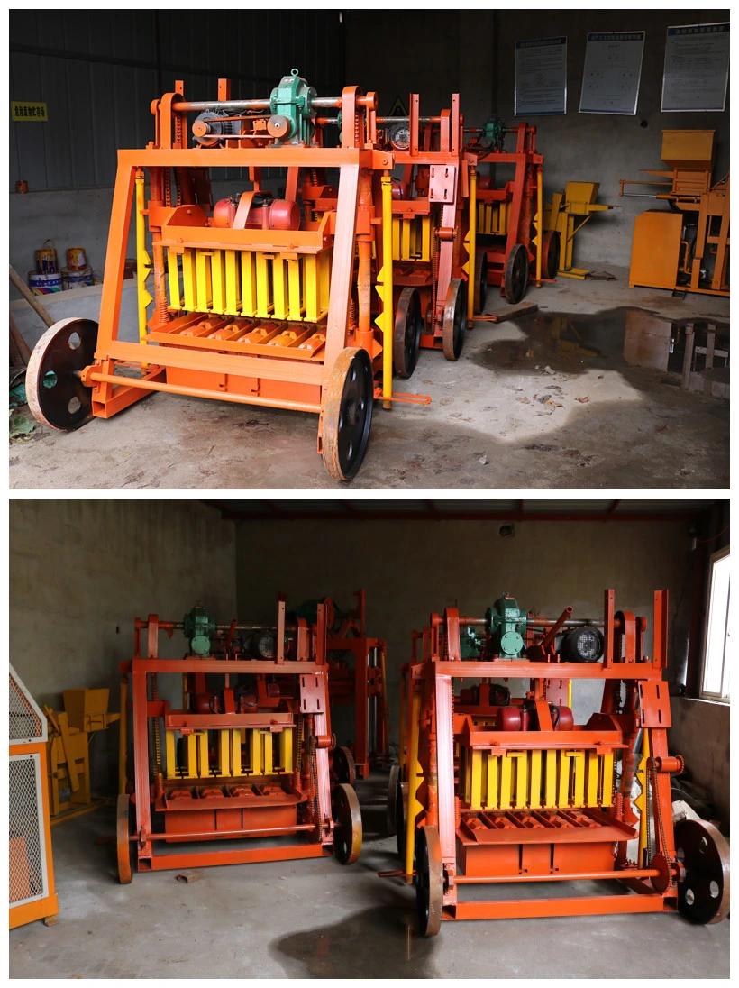 Qmy4-45 Laying Concrete Block Making Machine Building Materials Cement Machinery