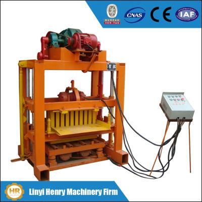 China Suppliers Qtj4-40 Hollow Brick Molding Machine