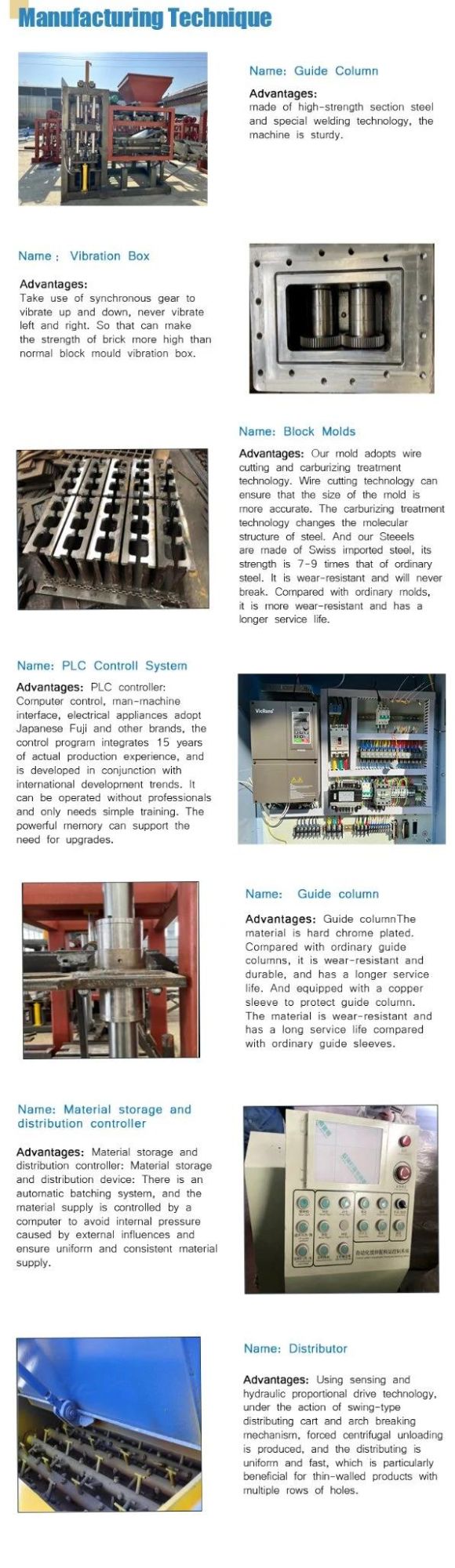 Qt8-15 Automatic Bricks Production Line Concrete Block Making Machine Price List