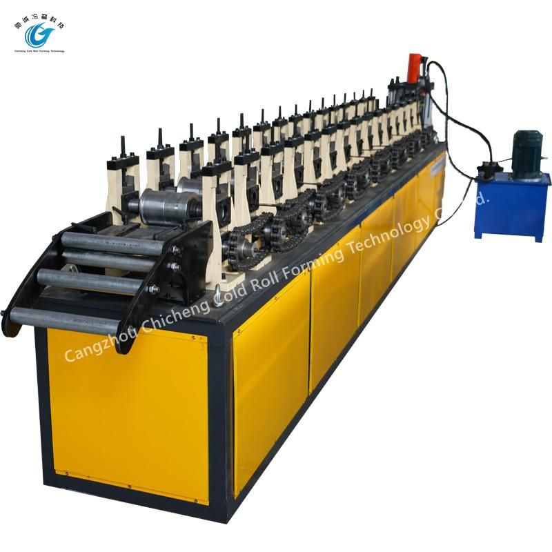 Australia Type Roller Shutter Door Roll Forming Machine with Embossing