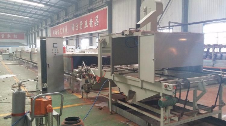 Sand Blasting Machine Stone Coated Metal Roof Tile Machine