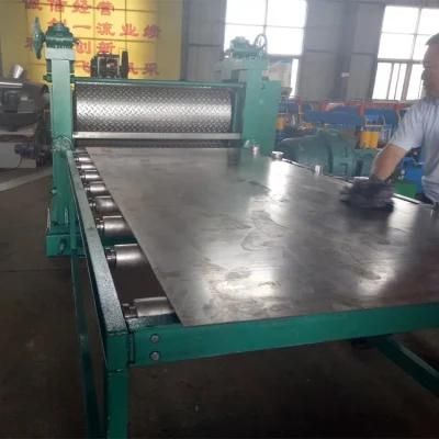 2.0mm Thickness Material Metal Sheet Embossing Machine