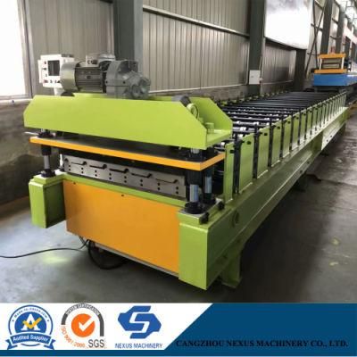 Trapezoid Steel Roof Sheet Metal Floor Deck Making Forming Machine