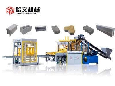 Medium Size Efficient Automatic Block Brick Making Machine