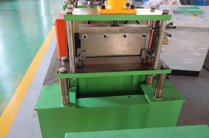 Hydraulic Automatic Metal Steel Profile Door Frame Forming Machine with Punching Hole