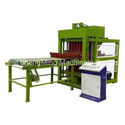 Hot Selling Automatic Logo Clay Hydraulic Press Interlocking Brick Machine