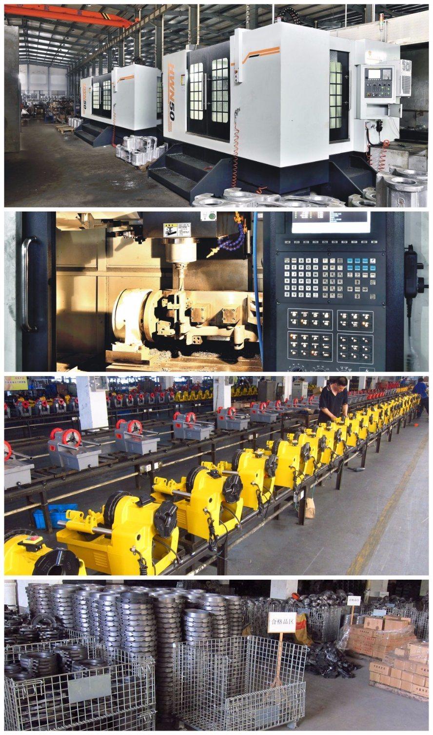 2"- 12 Standard Wall Pipes Hydraulic Pipe Roll Grooving Machine 300 (YG12A)