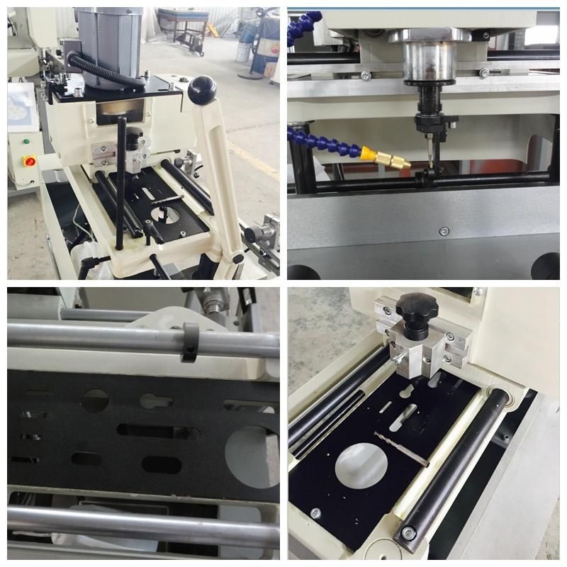 Copy Router and Drilling Machine for Aluminium Profile Window Door Hardware Holes