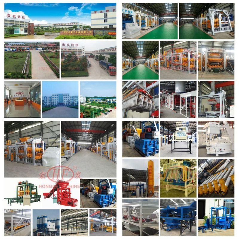 Automatic Ecological Block Bricks Making Hollow Cement Concrete Paving Brick Making Machine