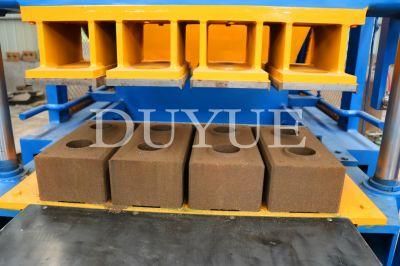 Hr4-10 Soil Interlocking Brick Machine, Clay Block Brick Making Plant Machinery, Machine Maker of Bricks, Building Material Brick Machinery