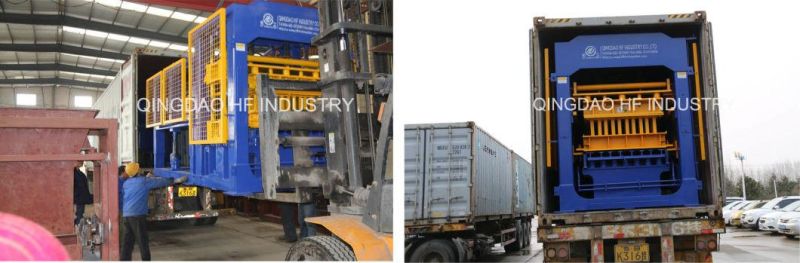 Qt10-15 Factory Full Automatic Concrete Block Making Machinery