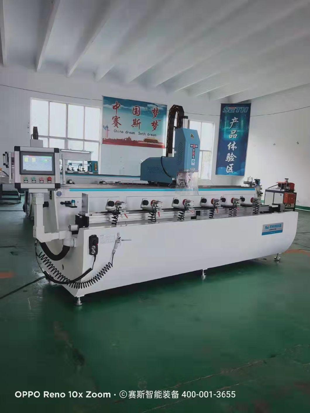 Window Door Making Machinery Aluminium Processing CNC Drilling Milling Machine