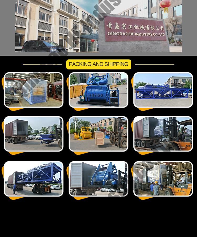 Qt4-16 Automatic Block Machine Concrete Hollow Paver Brick Making Machine