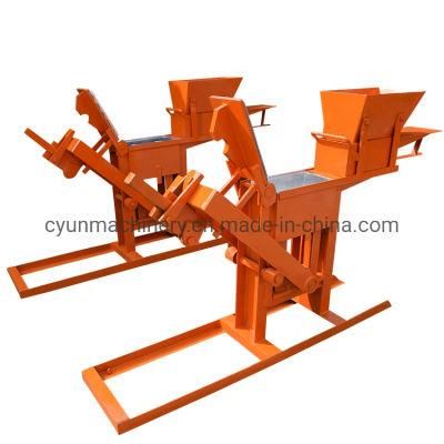 Cy1-30 Cheap Hand Press Clay Interlocking Brick Making Machine