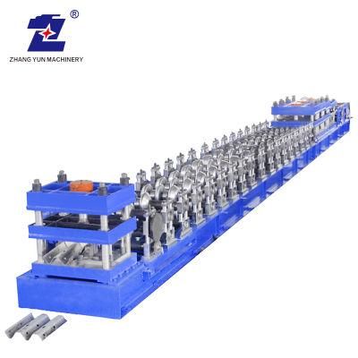 Highway Guardrail Traffic Facility Crash Barrier Roll Forming Machine